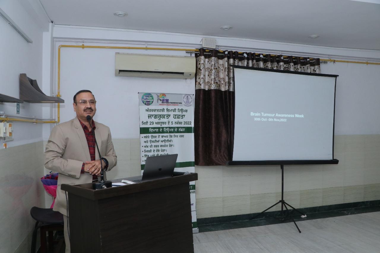 Brain Tumor Awareness lecture