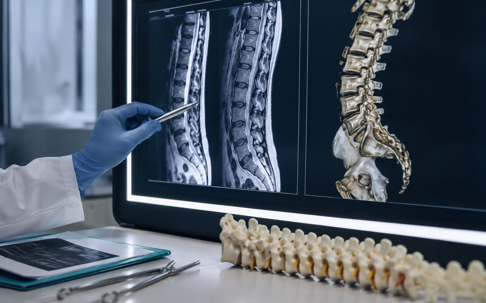 Spine MRI planning